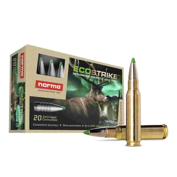 Norma EcoStrike Rifle Ammunition 6.5 Creedmoor 120gr PT 20/ct