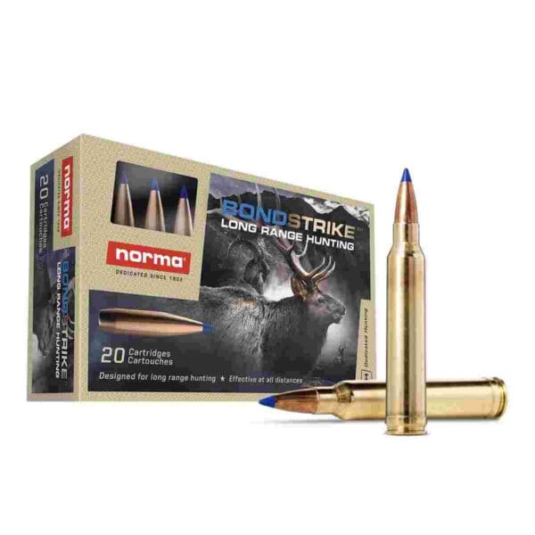 Norma BondStrike Rifle Ammunition 7mm PRC 165gr PT 3497 fps 20/ct