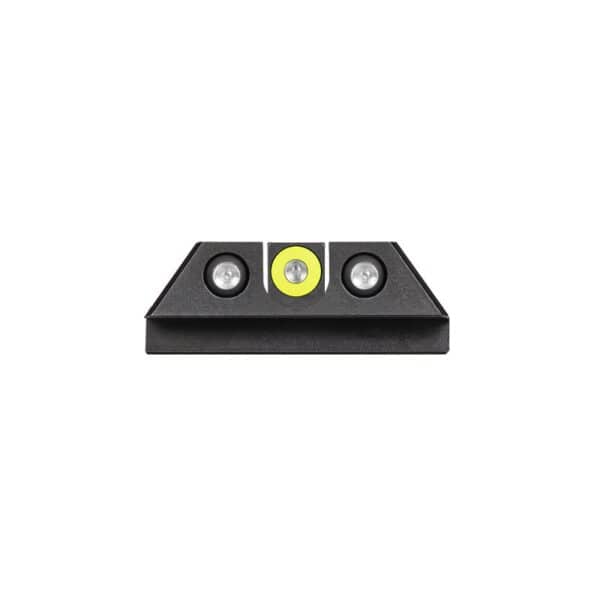 Night Fision Tritium Night Sight Set Yellow Front Black Back for Glock 42/43/43X