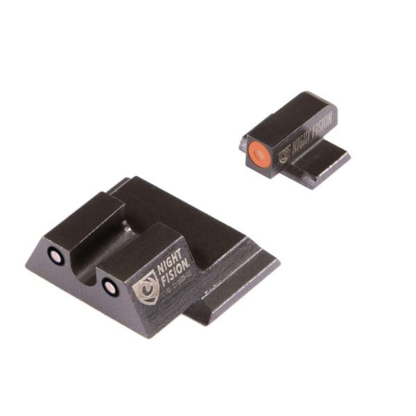 Night Fision Perfect Dot Night Sight Set Orange Front Black Rear for S&W M&P Shield