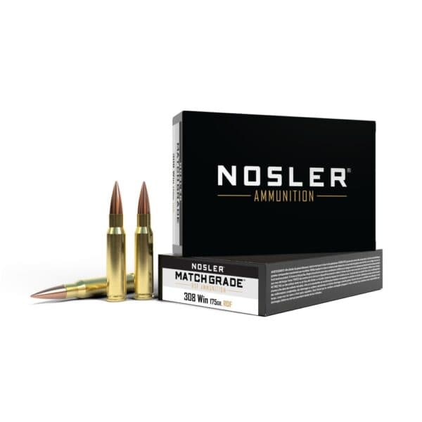 Nosler RDF Match Grade Rifle Ammunition .260 Rem 130gr HPBT 2900 fps 20/ct