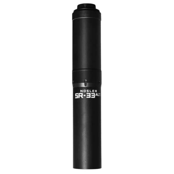 Nosler SR-33 ALTi Direct Thread Suppressor .338 Magnum - Black w/HUB Adapter