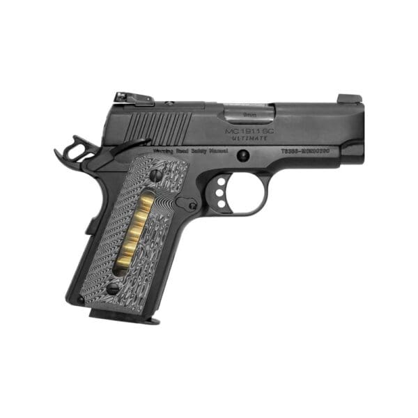 EAA Girsan MC1911 SC Ultimate Handgun 9mm Luger 7rd Magazine 3.4" Barrel Black Frame