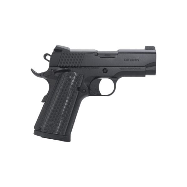 Girsan Untouchable MC1911 Subcompact Handgun 9mm Luger 7rd Magazine 3.4" Barrel Black