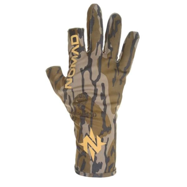 Nomad Fingerless Turkey Glove Mossy Oak Bottomland L/XL