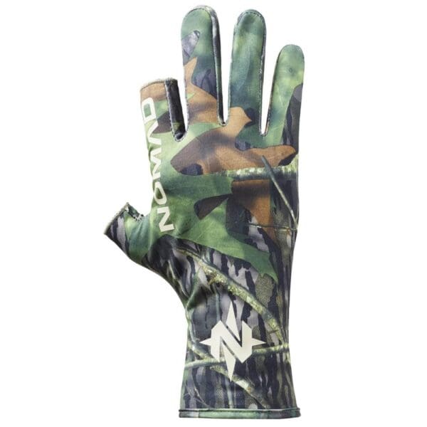 Nomad Fingerless Turkey Glove Mossy Oak Shadowleaf M/L