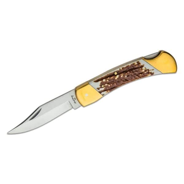 Uncle Henry LB8CP Bear Paw Folding Knife 3 7/10" Blade Next Gen Staglon Handle