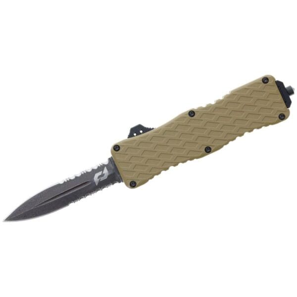 Schrade Uproar Tactical D/A OTF Knife 3" Blade FDE