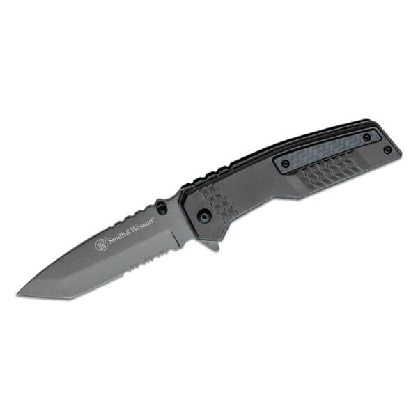 Smith & Wesson Spec Ops Carbon Folding Knife 3 1/2" Blade Black