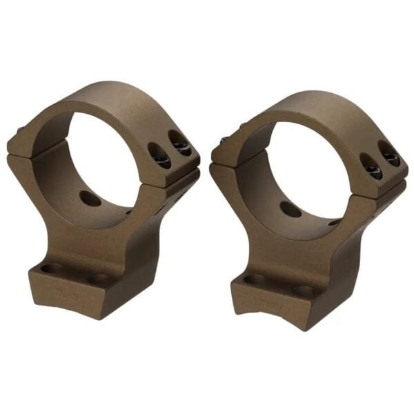 Browning 2-Piece X-Bolt Scope Mounts 30mm High - Smoke Bronze Cerakote