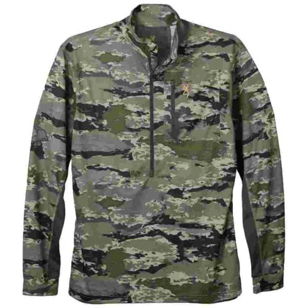 Browning Early Season 3/4 Zip Shirt Ovix M