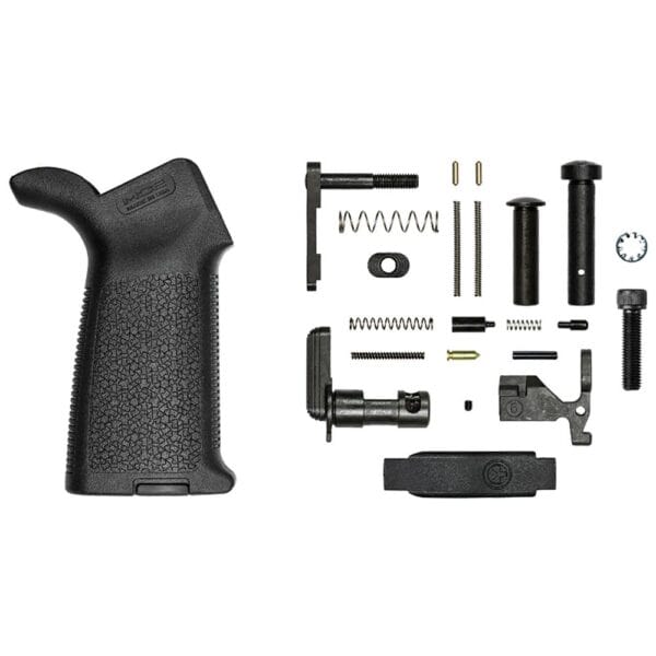 Aero Precision AR15 MOE Lower Parts Kit Minus FCG - Black