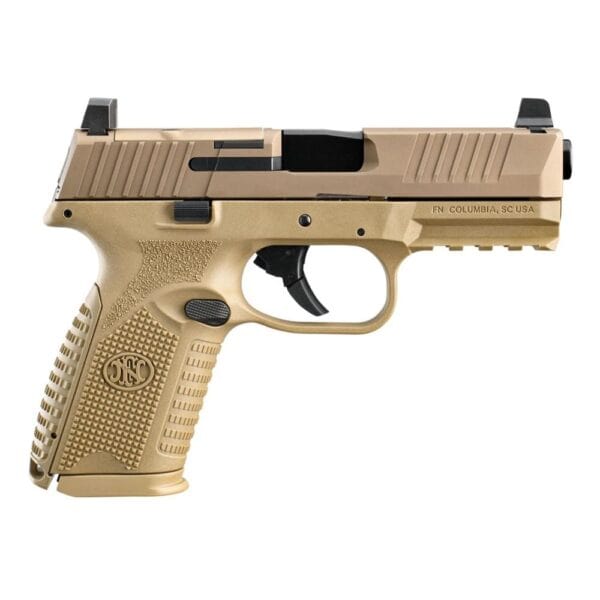 FN 509 Midsize MRD Handgun 9mm Luger 10rd Magazines (2) 4" Barrel FDE NMS