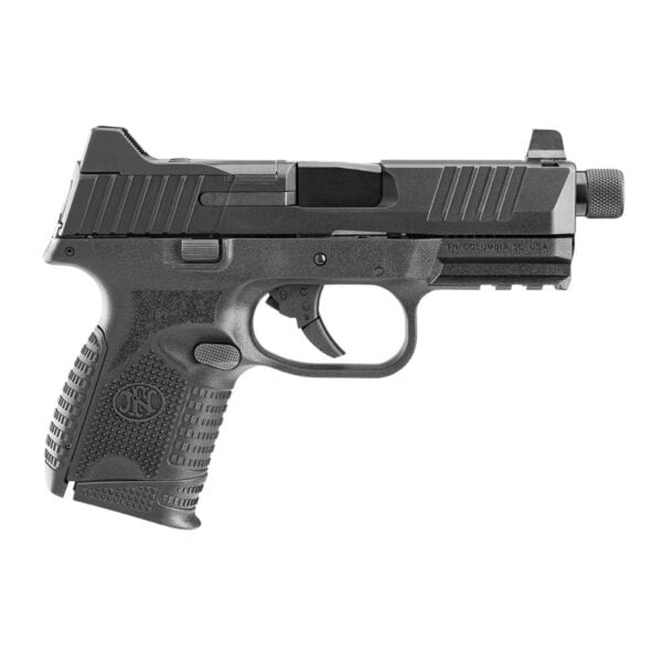 FN 509 Compact Tactical Handgun 9mm Luger 10rd Magazines (2) 4.32" Threaded Barrel Black