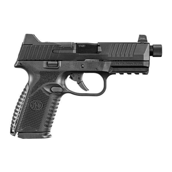 FN 509 Midsize Tactical Handgun 9mm Luger 15rd & 24rd Magazines (2) 4.5" Threaded Barrel Black NMS