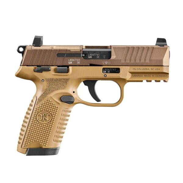 FN 502 MRD Handgun .22 LR 10rd Magazine (2) 4" Barrel FDE