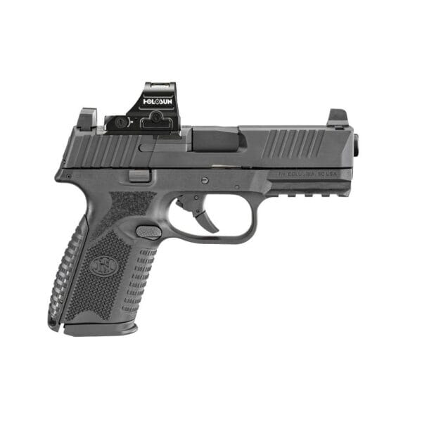 FN 509 Midsize MRD Handgun 9mm Luger 15rd Magazines (2) 4" Barrel Black NMS with Holosun Red Dot Sight