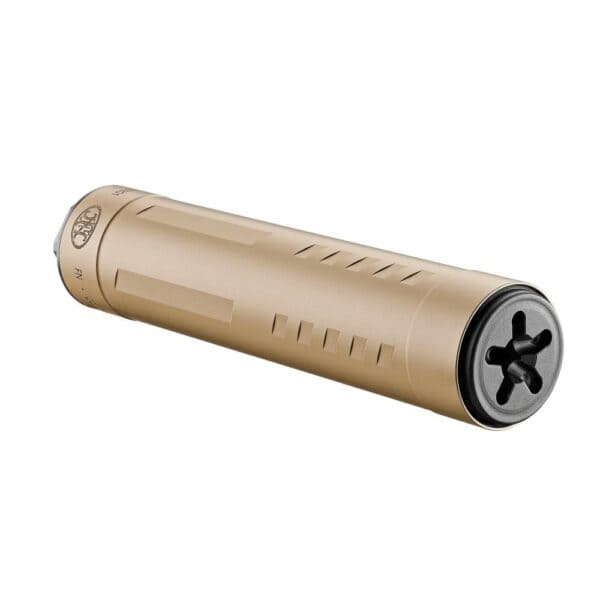 FN Catch 22 Ti Suppressor .22 LR/17 HMR 5.25" 1/2"x28 Thread Flat Dark Earth