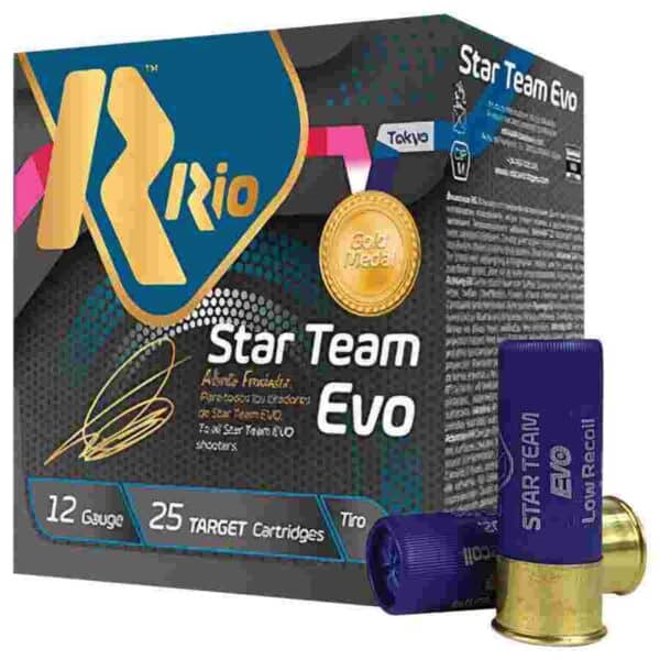 Rio Star Team Evo 28 HV Shotshells 12 ga 2-3/4" 1 oz 1315 fps #7.5 25/ct