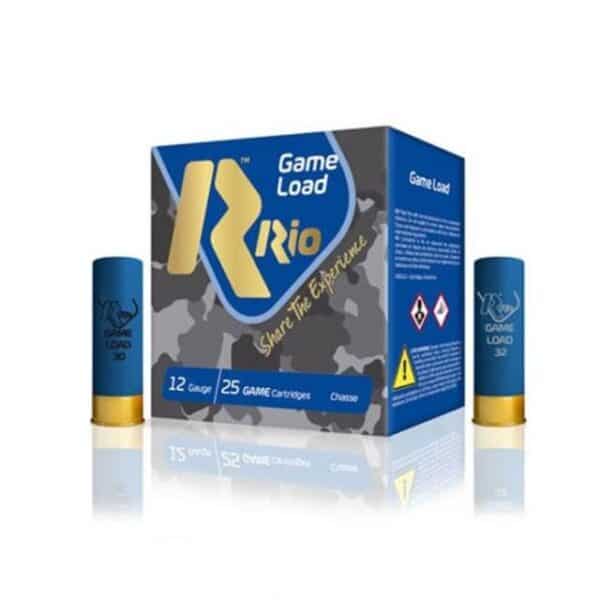 Rio Top Game HV Shotshells 12 ga 2 3/4" 3 3/4 dr 1 1/4 oz #4 1330 fps 25/ct