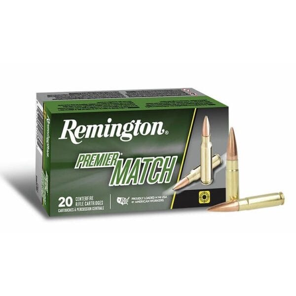 Remington Premier Match Rifle Ammunition .300 AAC Blackout 125 gr OTM 2215 fps 20/ct