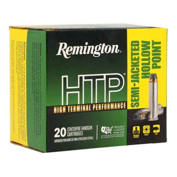 Remington HTP Handgun Ammunition .357 Mag 110 gr SJHP 1295 fps 20/ct