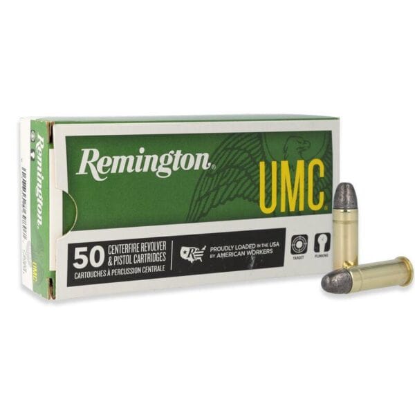 Remington UMC Handgun Ammunition .38 Spl 158 gr LRN 755 fps 50/ct