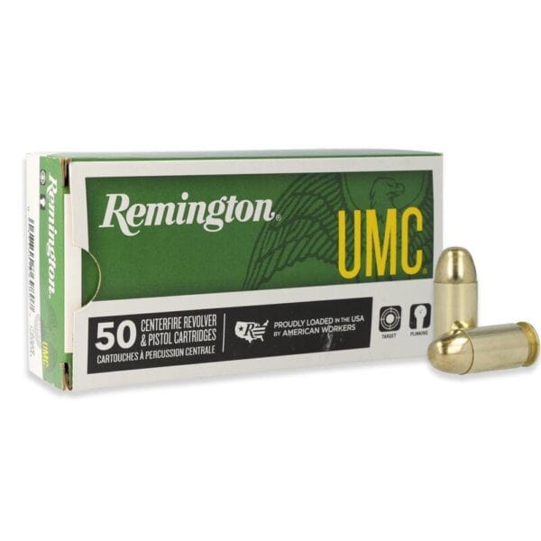 Remington UMC Handgun Ammunition .45 ACP 230 gr FMJ 835 fps 50/ct