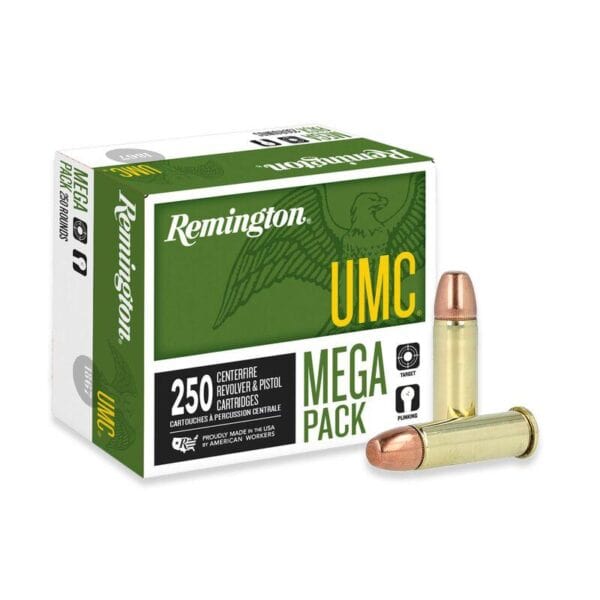 Remington UMC Handgun Ammunition .38 Spl 130 gr FMJ 800 fps 250/ct