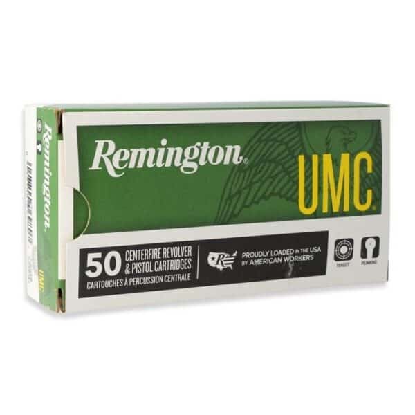 Remington UMC Handgun Ammunition .40 S&W 165 gr FMJ 1150 fps 50/ct