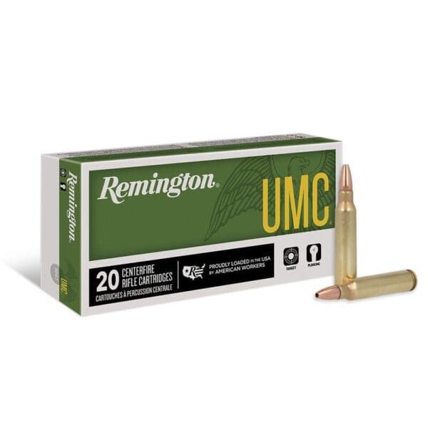 Remington UMC Rifle Ammunition .223 Rem 45 gr JHP 3550 fps 20/ct