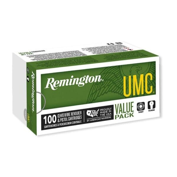 Remington UMC Handgun Ammunition .357 Mag 125 gr SJHP 1450 fps 100/ct