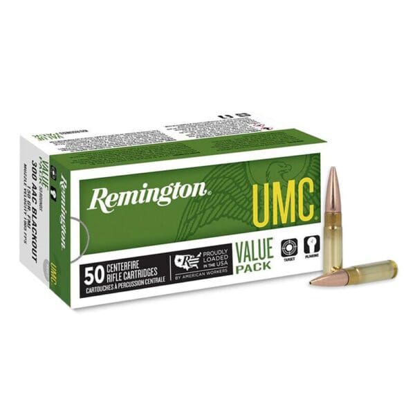 Remington UMC Bulk Rifle Ammunition .300 AAC Blackout 220gr OTFB 940 fps 50/ct (Bulk)