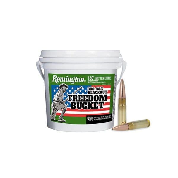 Remington UMC Freedom Bucket .300 AAC Blackout 150 gr. FMJ 1905 fps 160/ct