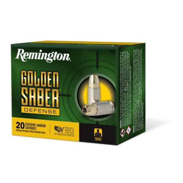 Remington Golden Saber Defense Handgun Ammunition .357 Mag 125gr BJHP 1220 fps 20/ct