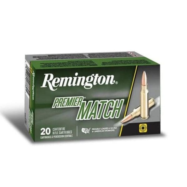 Remington Premier Match Rifle Ammunition .223 Rem 77 gr OTM 2790 fps 20/ct