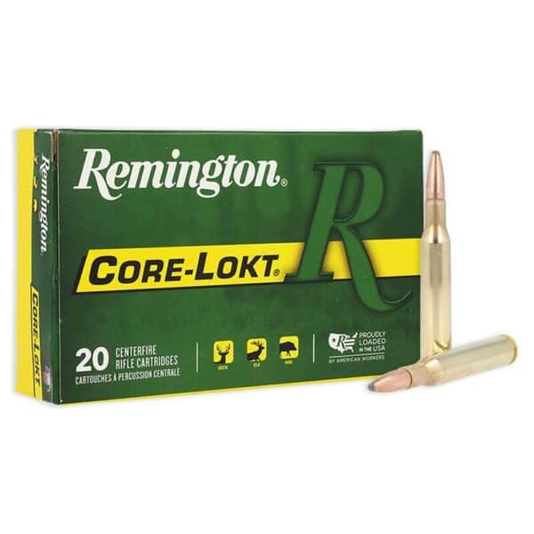 Remington Core-Lokt Rifle Ammunition .270 Win 130 gr PSP 3060 fps 20/ct