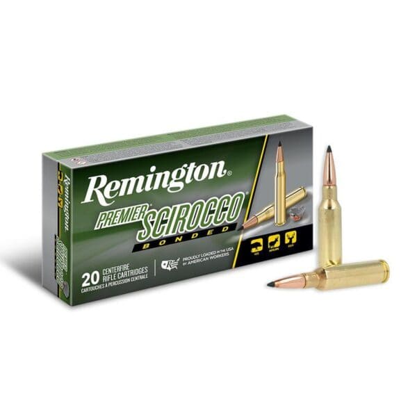 Remington Premier Scirocco Rifle Ammunition 6.5 Creedmoor 130 gr PT 2750 fps 20/ct