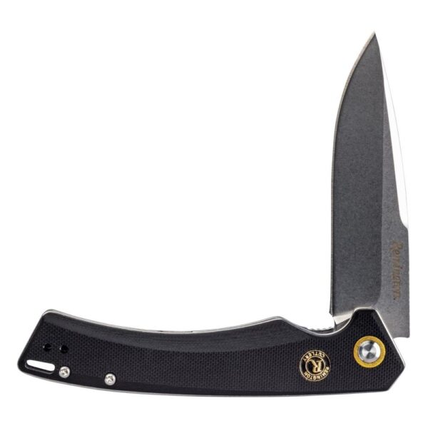 Remington EDC Liner Lock Folding Knife 4-3/4" Drop Point Blade Black