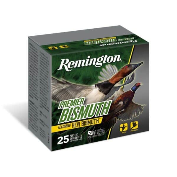 Remington Premier Bismuth Shotshells 12ga 3 in 1-3/8oz #2 1400 fps 25/ct