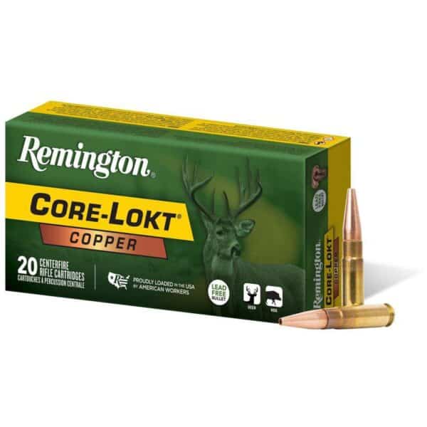 Remington Core-Lokt Copper Rifle Ammunition .300 Blackout 120gr CHP 2100 fps 20/ct