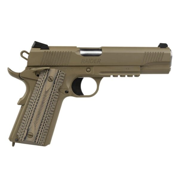 SDS Imports Tisas 1911 Raider B45R Handgun .45 Auto 8rd Magazine 5" Barrel FDE Cerakote G10 Grips