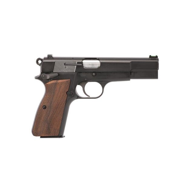 SDS Imports Inglis P-35 Hi Power Handgun 9mm Luger 15rd Magazine(1) 4.7'' Barrel Wood Grips Fiber Sights