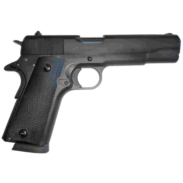 SDS Imports Tisas 1911 A1 Service 45 Handgun .45 ACP 8rd Magazine 5" Barrel Black Cerakote