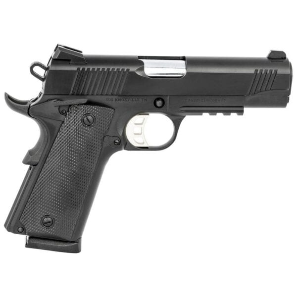 SDS Imports Tisas 1911 Carry B45R Handgun .45 ACP 8rd Magazine 4.25" Barrel Black Cerakote w/Rail