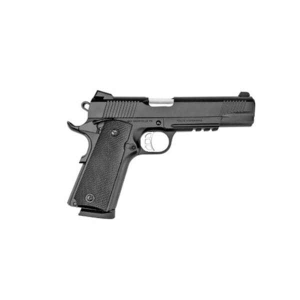 SDS Imports Tisas 1911 Duty B45R Handgun .45 ACP 8rd Magazine 5" Barrel Black Cerakote w/Rail