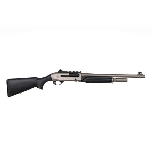 SDS Imports Mac 2 Tactical Marine Shotgun 12 ga 3" Chamber 5rd Magazine 18.5" Black and Nickel