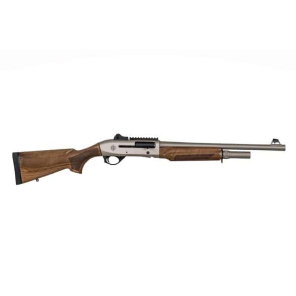 SDS Imports Mac 2 Tactical Marine Wood Shotgun 12 ga 3" Chamber 4rd Magazine 18.5" Barrel Wood