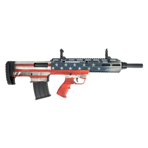 SDS Imports Tokarev TBP 12 AF Shotgun 12 ga 3" Chamber 5rd Magazine 18.5" Barrel American Flag