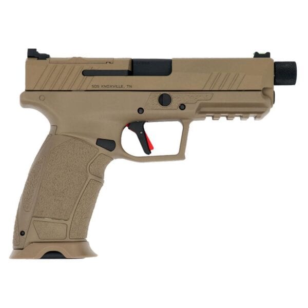 SDS Imports Tisas PX-9 Gen 3 Duty-TH FDE Semi Auto Pistol 9mm Handgun 10rd Magazine 4.69" Barrel FDE